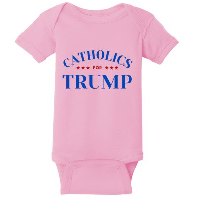 Catholics For Trump Usa Election Baby Bodysuit