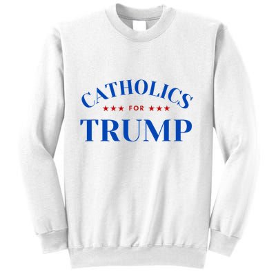 Catholics For Trump Usa Election Sweatshirt