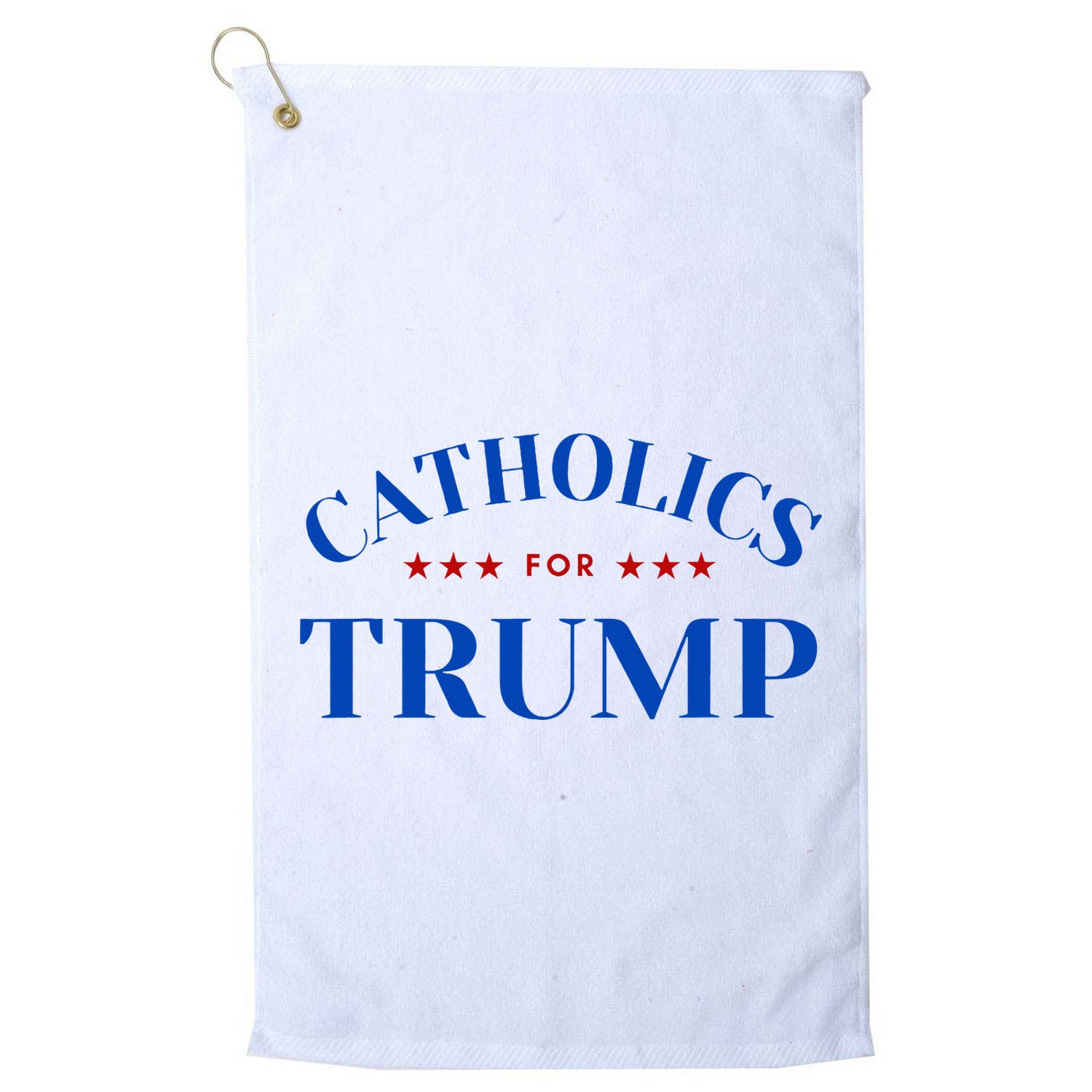 Catholics For Trump Usa Election Golf Towel