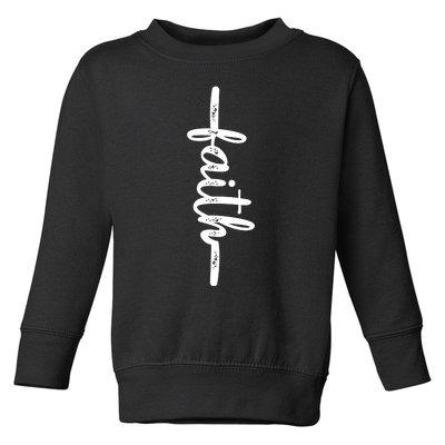 Cross Faith T Toddler Sweatshirt