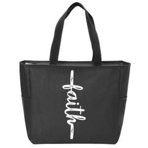 Cross Faith T Zip Tote Bag