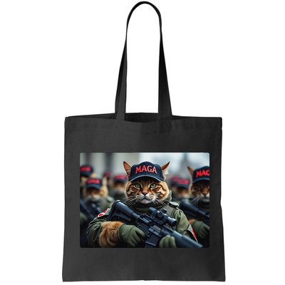 Cats For Trump Maga Army American Flag Patriotic Vote Trump Gift Bag