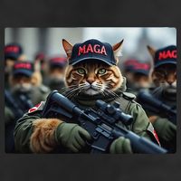 Cats For Trump Maga Army American Flag Patriotic Vote Trump Gift Hat