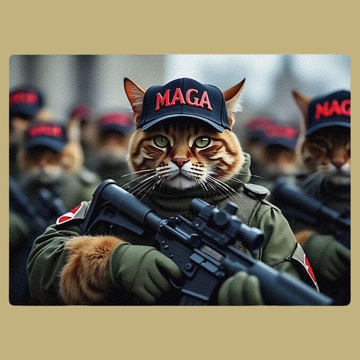 Cats For Trump Maga Army American Flag Patriotic Vote Trump Gift Hoodie
