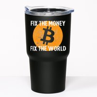 Crypto Fix The Money Fix The World Bitcoin Quote Tumbler