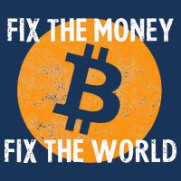 Crypto Fix The Money Fix The World Bitcoin Quote Infant Baby Jersey Bodysuit