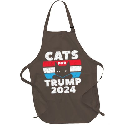 Cats For Trump 2024 Election Apron