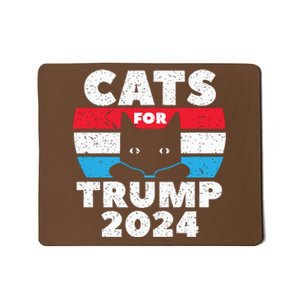 Cats For Trump 2024 Election Mousepad