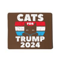 Cats For Trump 2024 Election Mousepad