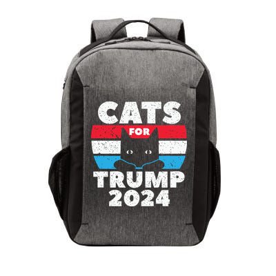 Cats For Trump 2024 Election Vector Backpack