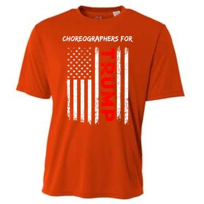 Choreographers For Trump Take America Back Gift Cooling Performance Crew T-Shirt