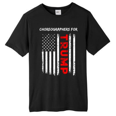 Choreographers For Trump Take America Back Gift Tall Fusion ChromaSoft Performance T-Shirt