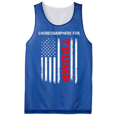 Choreographers For Trump Take America Back Gift Mesh Reversible Basketball Jersey Tank