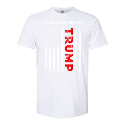 Choreographers For Trump Take America Back Gift Softstyle CVC T-Shirt