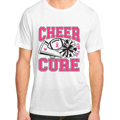 Cheer For The Cure Breast Cancer Football And Cheer Adult ChromaSoft Performance T-Shirt