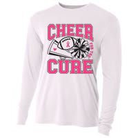 Cheer For The Cure Breast Cancer Football And Cheer Cooling Performance Long Sleeve Crew