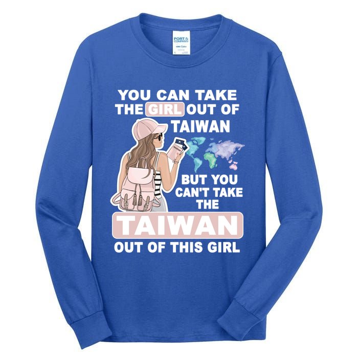 Cool From Taiwan Meaningful Gift Proud Taiwan Gift Tall Long Sleeve T-Shirt