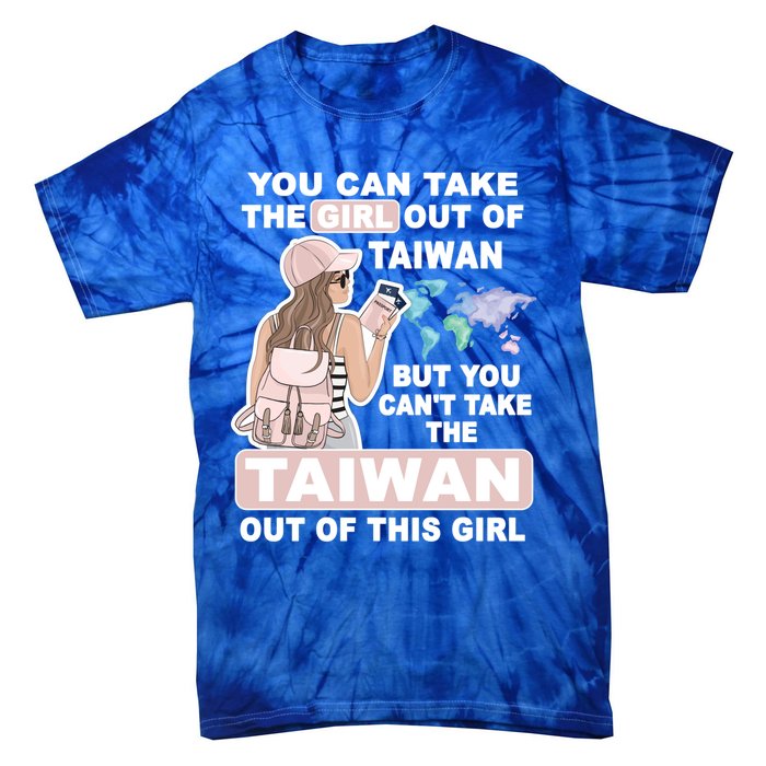 Cool From Taiwan Meaningful Gift Proud Taiwan Gift Tie-Dye T-Shirt