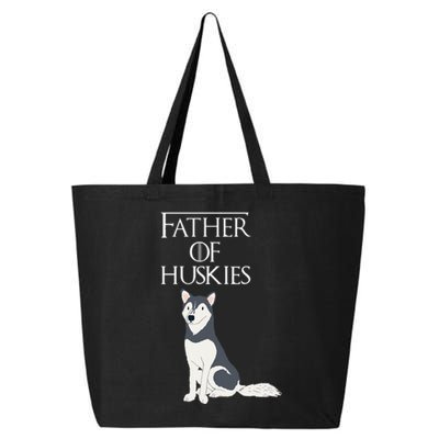 Cute Funny & Unique Siberian Husky Dog Dad & Gift 25L Jumbo Tote