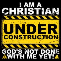 Christian Funny Under Construction Gift Catholic Toddler T-Shirt