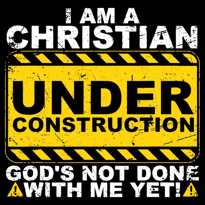 Christian Funny Under Construction Gift Catholic Toddler T-Shirt