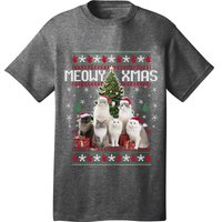 Cat Funny Ugly Christmas T-Shirt