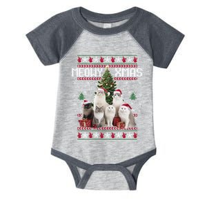 Cat Funny Ugly Christmas Infant Baby Jersey Bodysuit