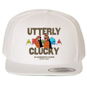 ClarksonS Farm Utterly Clucky Wool Snapback Cap