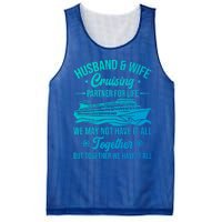 Cruising Family Vacation Husband Wife Cruising Partner Gift Mesh Reversible Basketball Jersey Tank