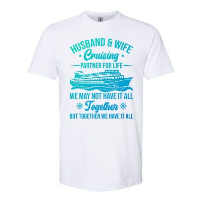 Cruising Family Vacation Husband Wife Cruising Partner Gift Softstyle CVC T-Shirt