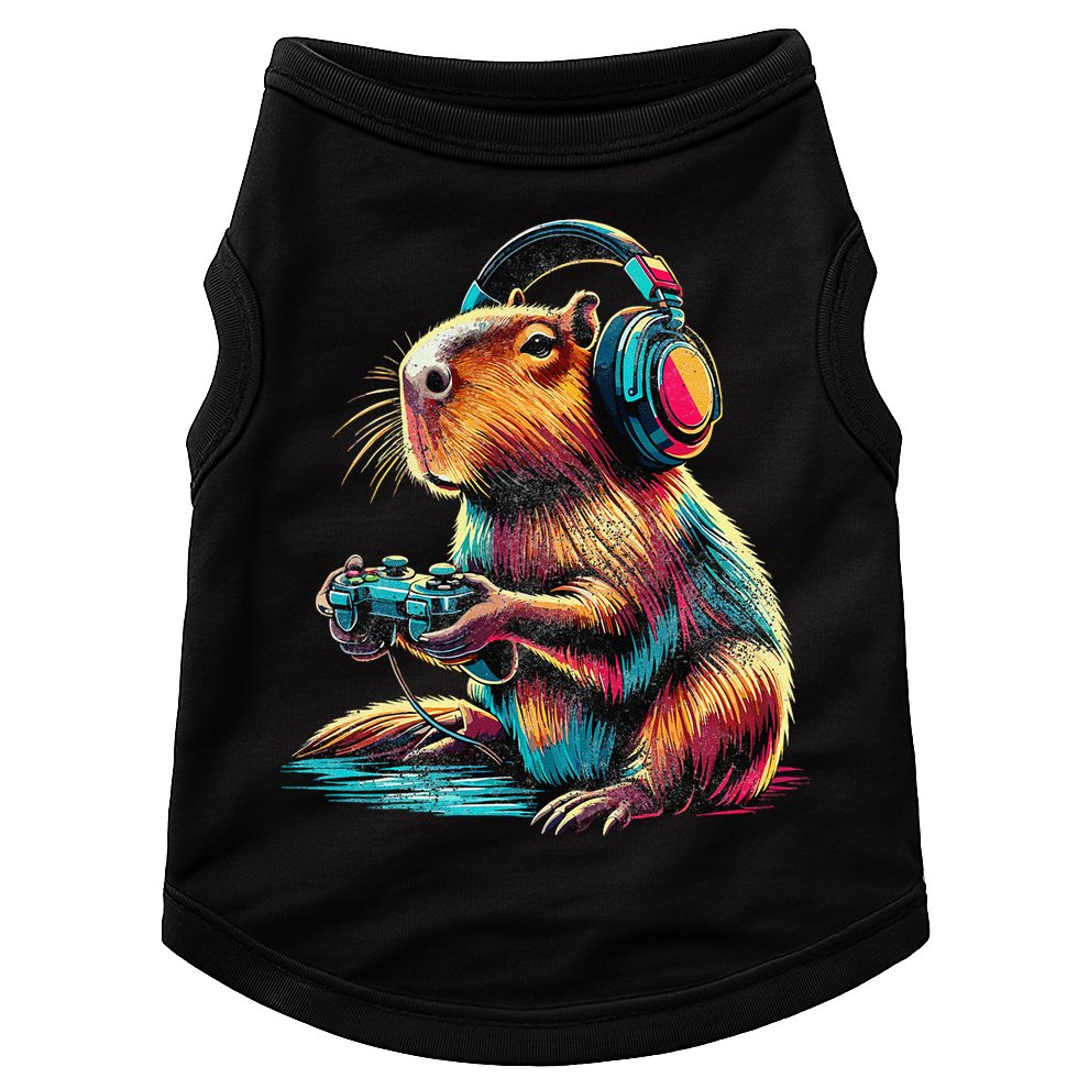 Capybara Funny Video Games Capybara Doggie Tank