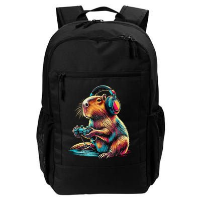 Capybara Funny Video Games Capybara Backpack