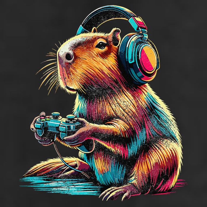 Capybara Funny Video Games Capybara Beanie