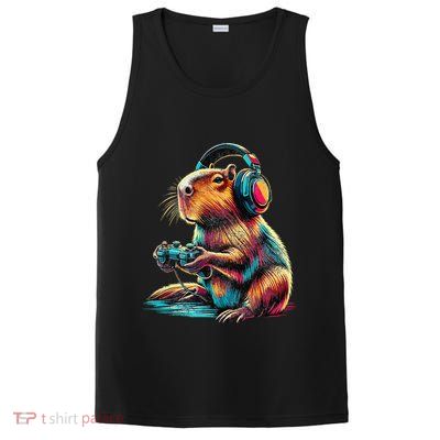 Capybara Funny Video Games Capybara PosiCharge Competitor Tank