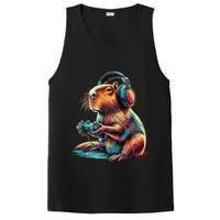Capybara Funny Video Games Capybara PosiCharge Competitor Tank