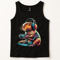 Capybara Funny Video Games Capybara Tank Top