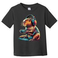Capybara Funny Video Games Capybara Toddler T-Shirt