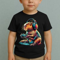 Capybara Funny Video Games Capybara Toddler T-Shirt