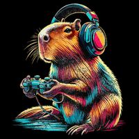 Capybara Funny Video Games Capybara Toddler T-Shirt