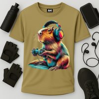 Capybara Funny Video Games Capybara Performance Shirt