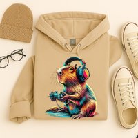 Capybara Funny Video Games Capybara Hoodie