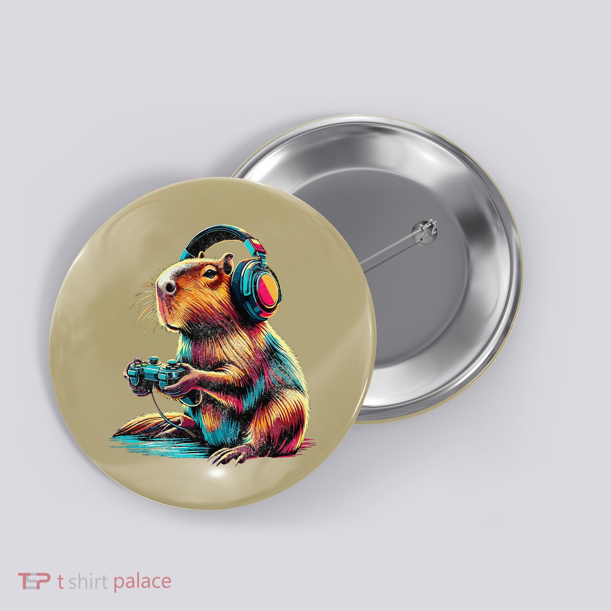 Capybara Funny Video Games Capybara Button
