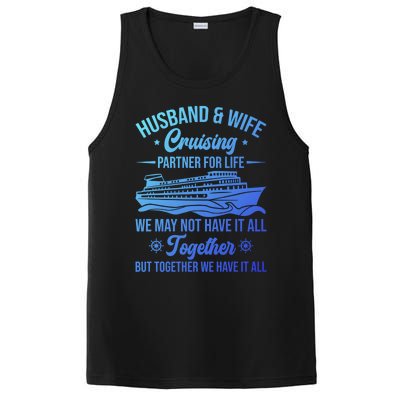 Cruising Family Vacation Husband Wife Cruising Partner Gift PosiCharge Competitor Tank