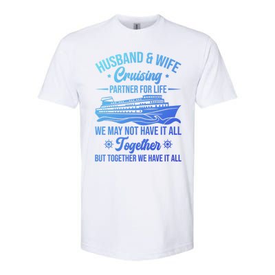 Cruising Family Vacation Husband Wife Cruising Partner Gift Softstyle CVC T-Shirt