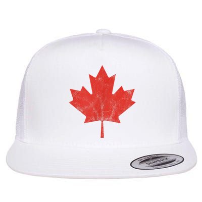 Canadian Flag Vintage Canada Flatbill Hat
