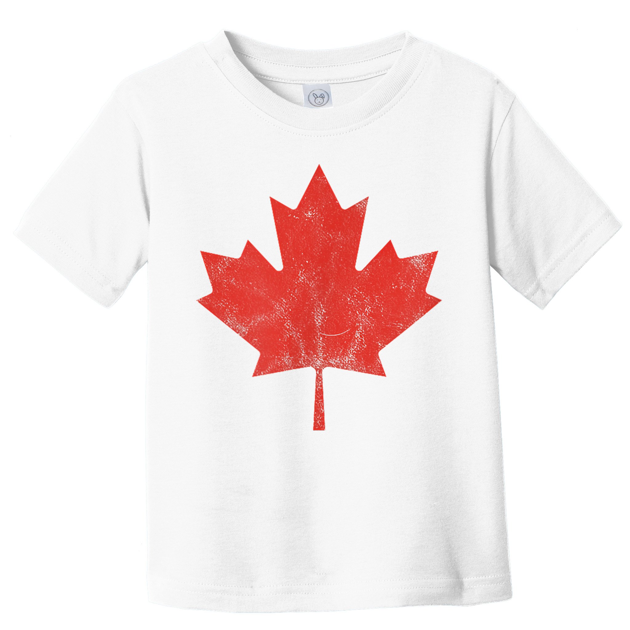 Canadian Flag Vintage Canada Toddler T-Shirt