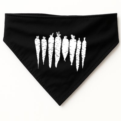 Carrot Food Vegetable USA-Made Doggie Bandana