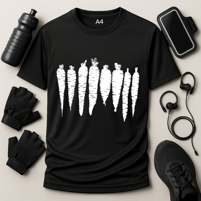 Carrot Food Vegetable Cooling Performance Crew T-Shirt