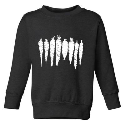 Carrot Food Vegetable Toddler Sweatshirt