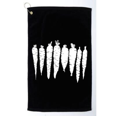 Carrot Food Vegetable Golf Towel